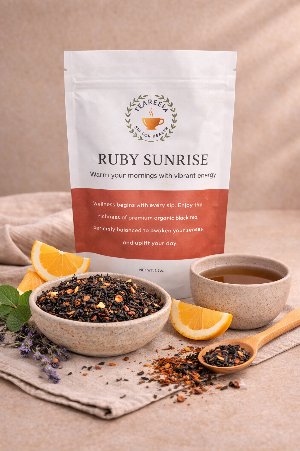 Ruby Sunrise Loose Leaf Tea
