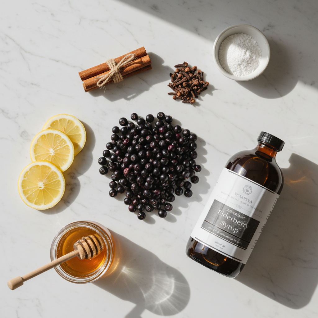 Organic Elderberry Syrup